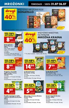 Biedronka gazetka od 21.07.2025 | Strona: 31 | Produkty: Brokuł, Warzywa na patelnie, Frytki karbowane, Fasolka szparagowa
