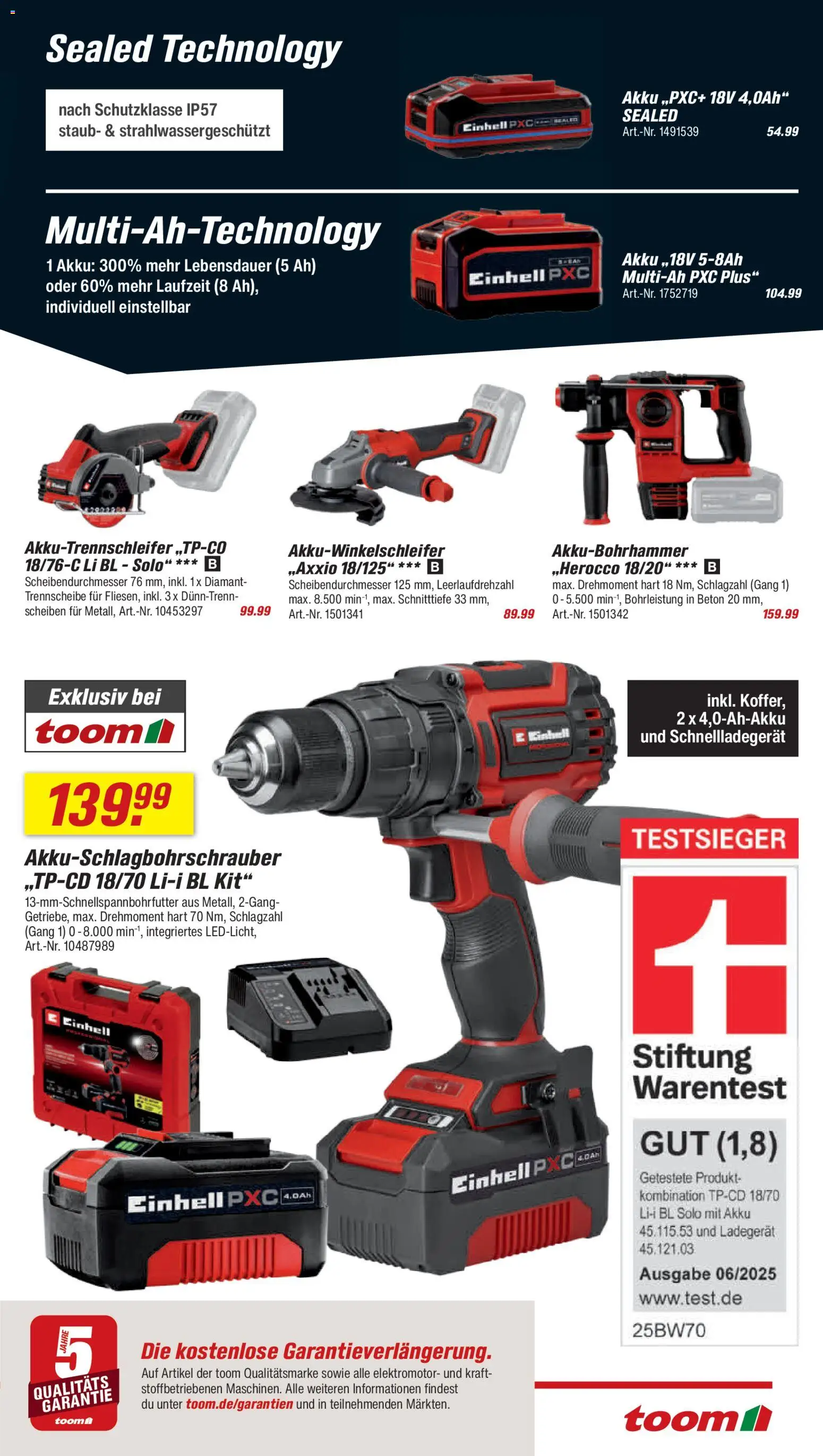 Toom Baumarkt Prospekt 	 – gültig ab 28.03.2026 | Seite: 19 | Produkte: Ladegerät