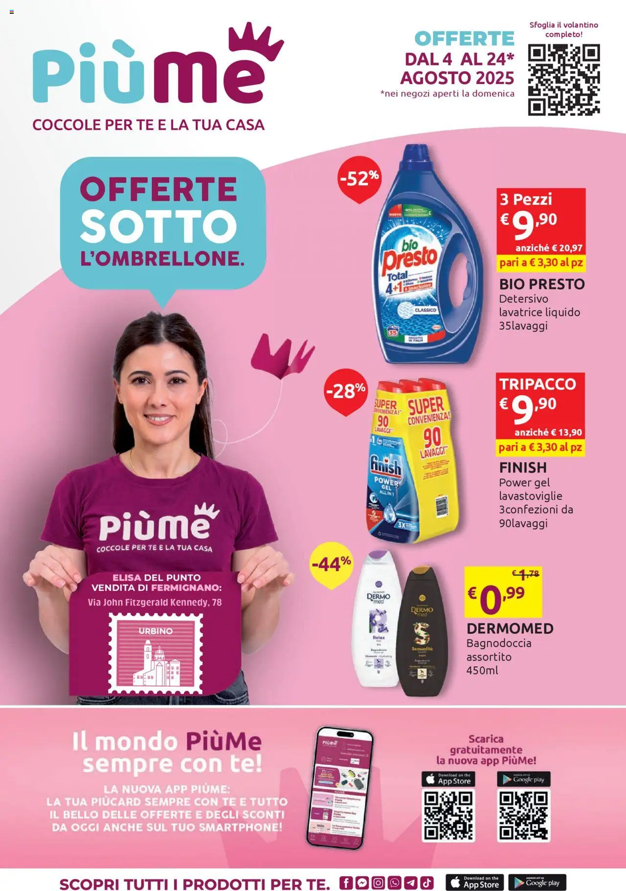 Volantino IperSoap del 04.08.2025 | Pagina: 1 | Prodotti: Smacchiatore, Tè, Lavastoviglie, Smartphone