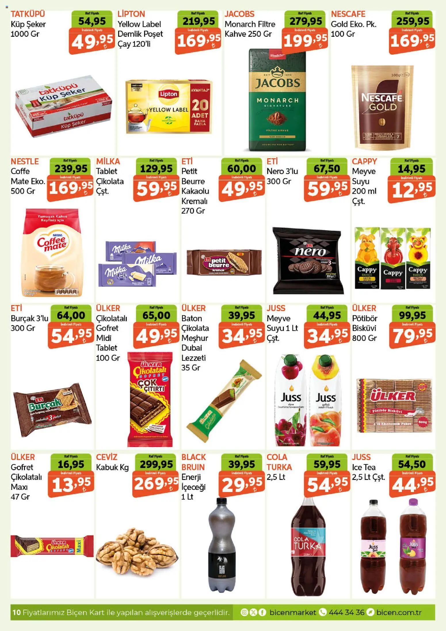 Biçen Market Katalog - 03.12.2025 tarihinden itibaren geçerlidir | Sayfa: 10 | Ürünler: Raf, Şeker, Ceviz, Ice tea