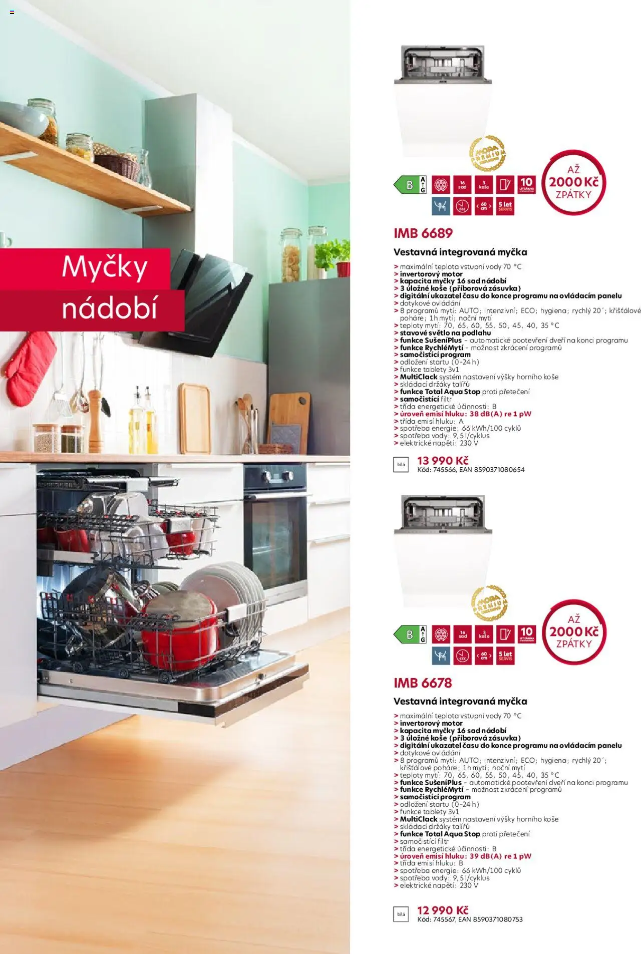 Möbelix leták - Mora od 03.03.2025 | Strana: 18 | Produkty: Nádobí, Myčka, Zásuvka