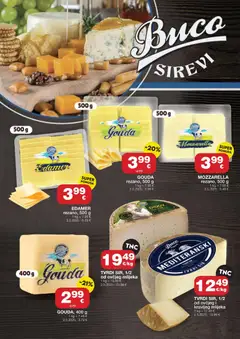 Katalog Stanić Diskont - Pregled kataloga iz trgovine Stanić Diskont, vrijedi od 05.03.2026 | Stranica: 4 | Proizvodi: Mozzarella, Sir, Tvrdi sir, Gouda