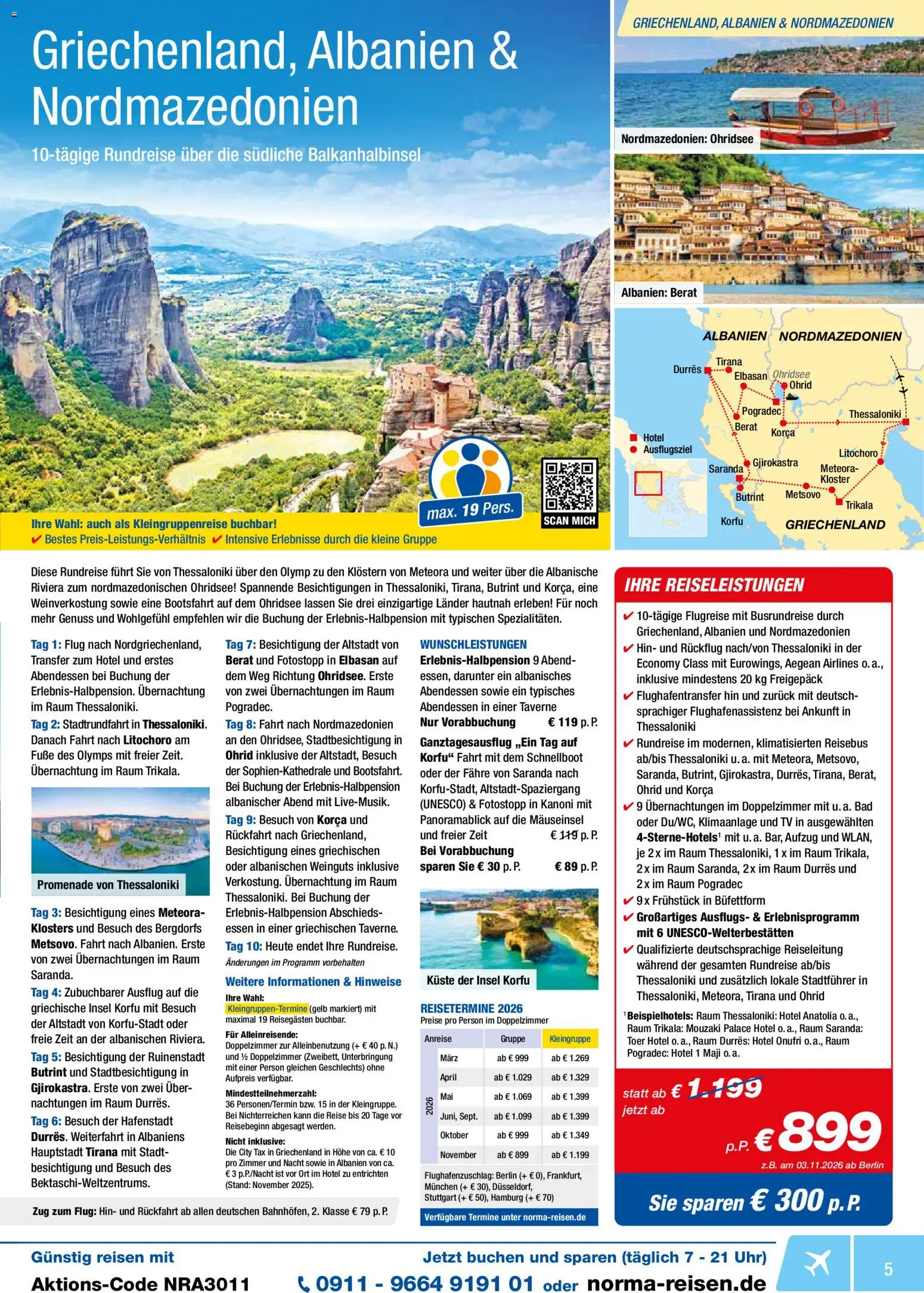 Norma Resien – gültig ab 01.11.2025 | Seite: 5 | Produkte: Klimaanlage, Bad, Uhr, TV