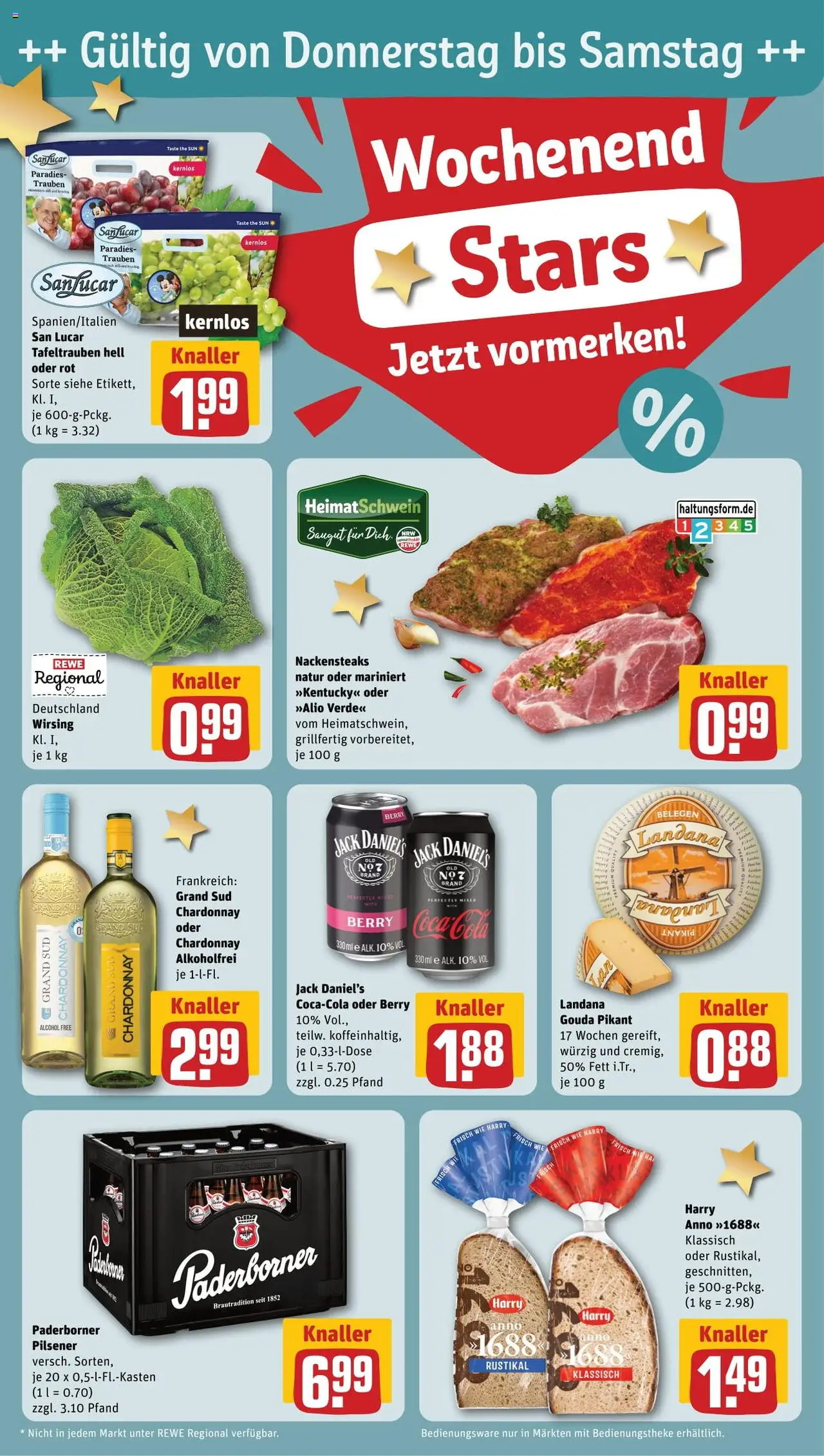 Rewe ihr Kaufpark Prospekt 	 – gültig ab 22.09.2025 | Seite: 28 | Produkte: Mixer, Trauben, Gouda, Jack Daniel's