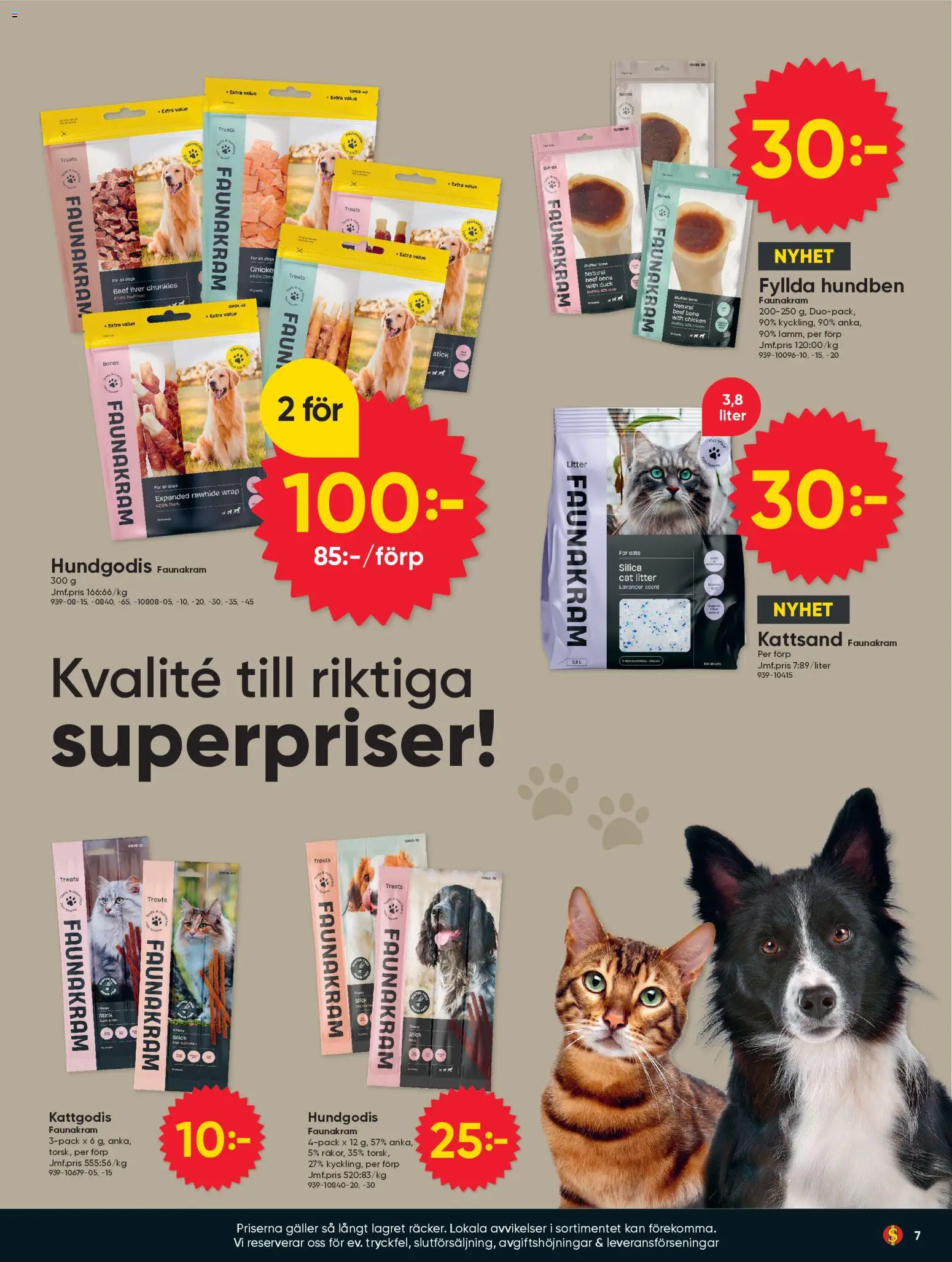 Dollar Store reklamblad aktuell från 20.04.2026 | Sida: 7 | Produkter: Galler, Hundgodis