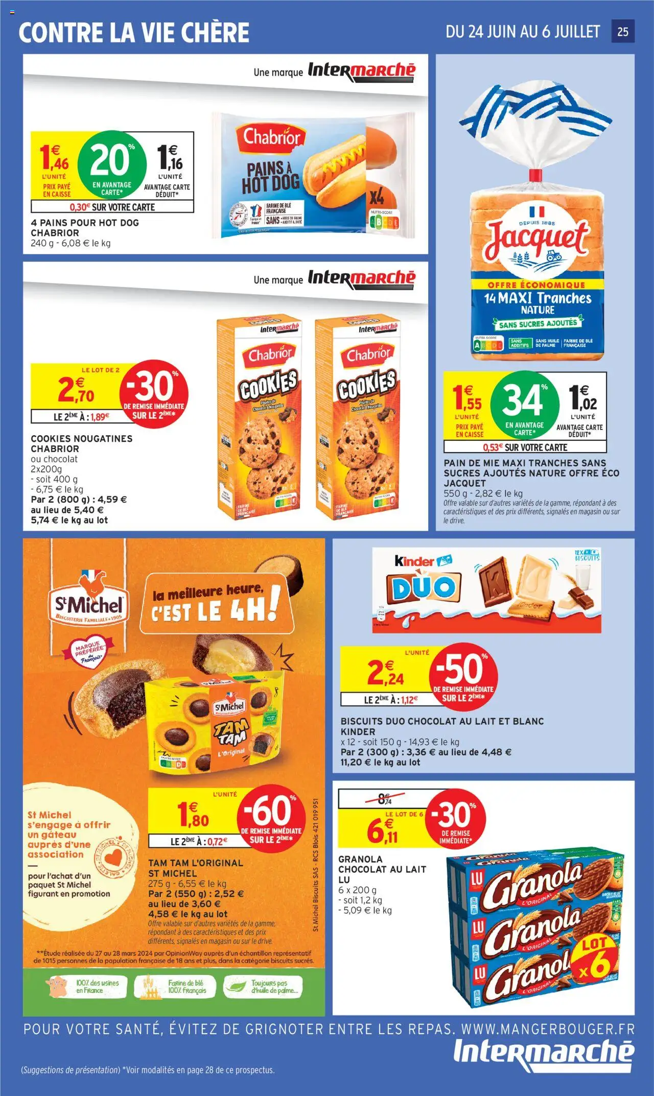  | Page: 27 | Produits: Cookies, Hot dog, Huile, Pain