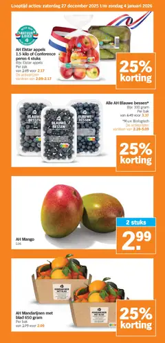 AH Mango, Los - Voorbeeld van een folder van Albert Heijn, geldig van 27.12.2025 | Pagina: 23