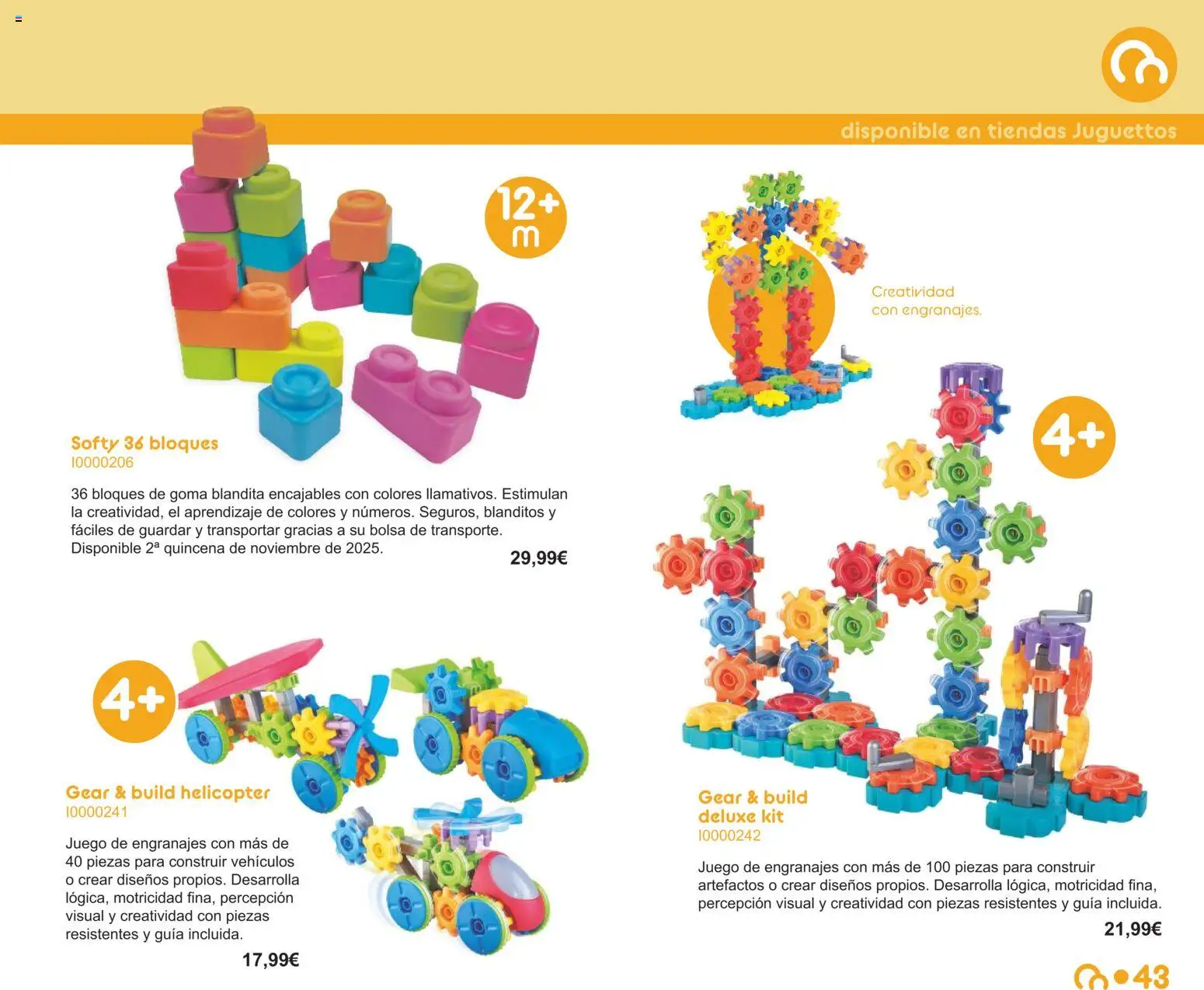 Juguettos catálogo │ válido desde el 15.10.2025 | Página: 43