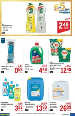 Metro Profi ab 19.03.2026 gültig | Seite: 57 | Produkte: Zitrone, Grill, Creme