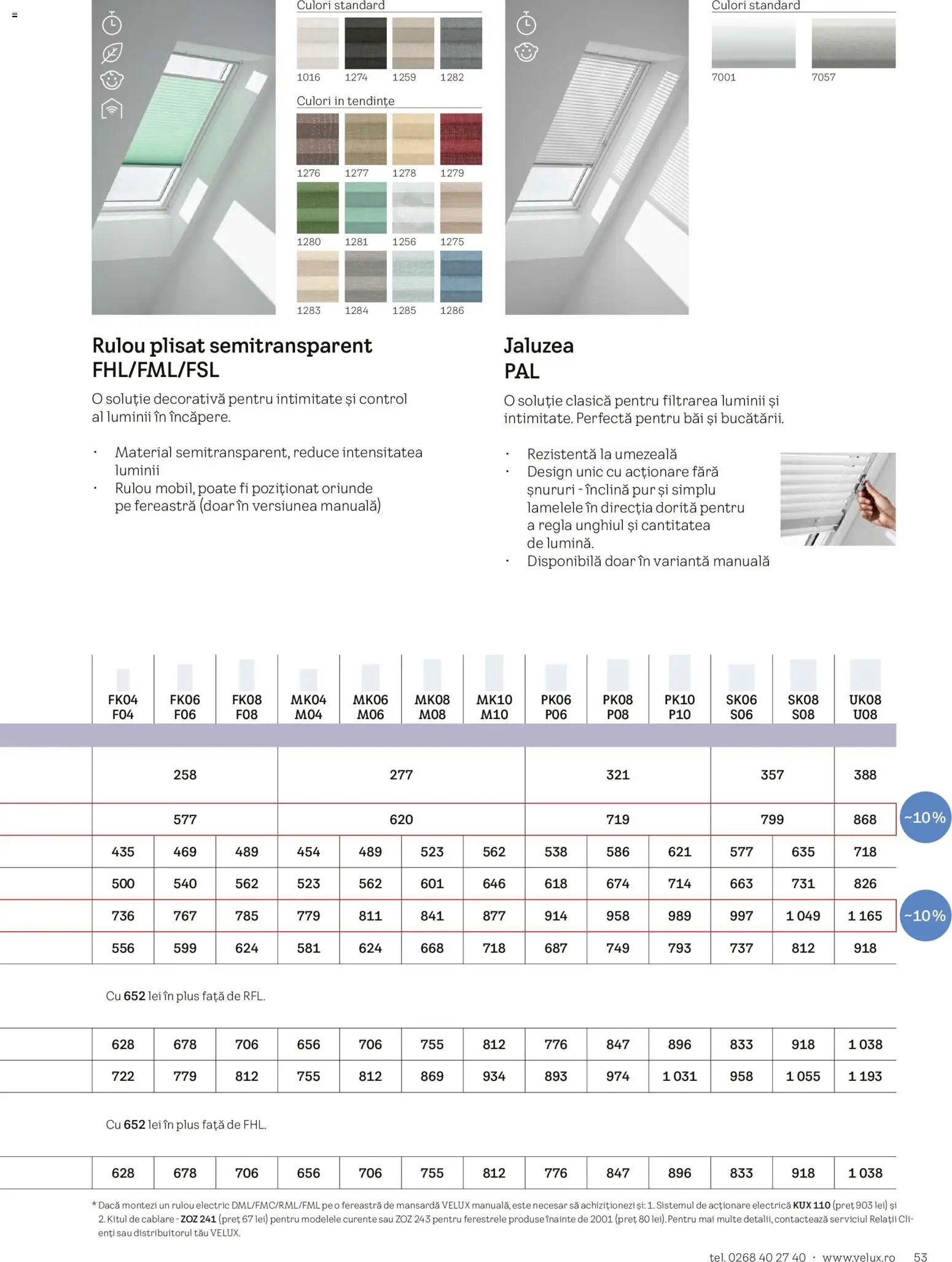 Velux current products catalogue has been published! This week on 03.02.2026 - 31.01.2027 day, Velux discounted products