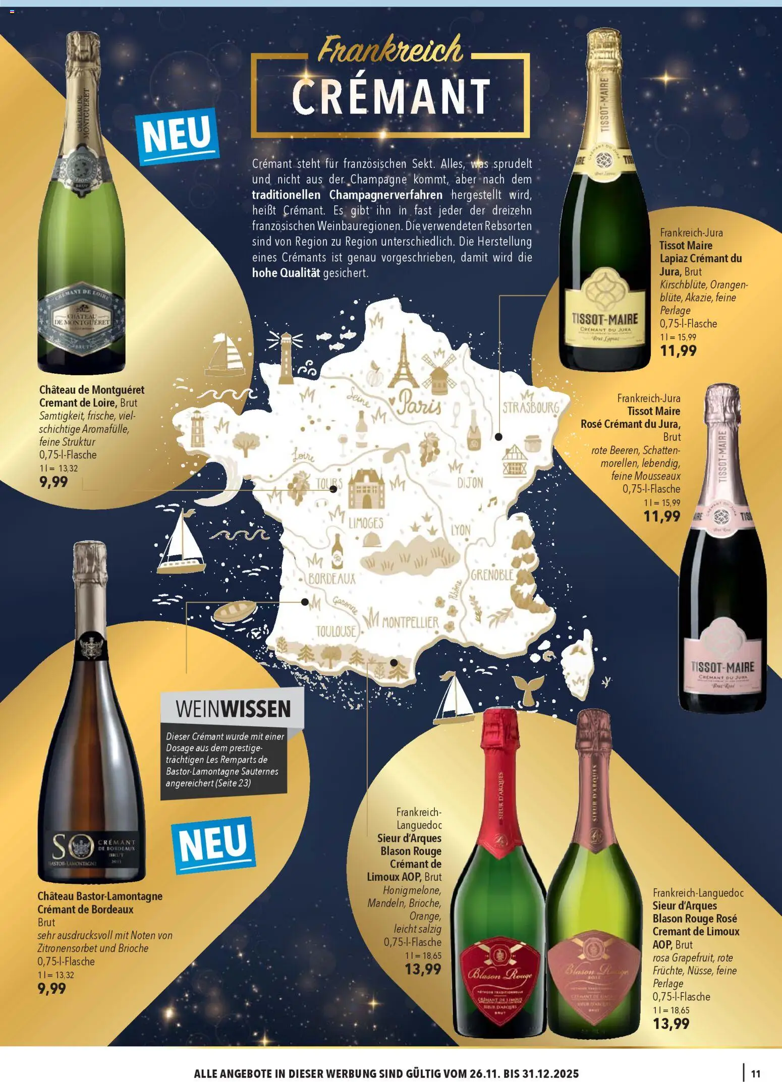 CITTI Markt - Weine zum Fest – gültig ab 26.11.2025 | Seite: 11 | Produkte: Jura, Orangen, Rouge, Honigmelone