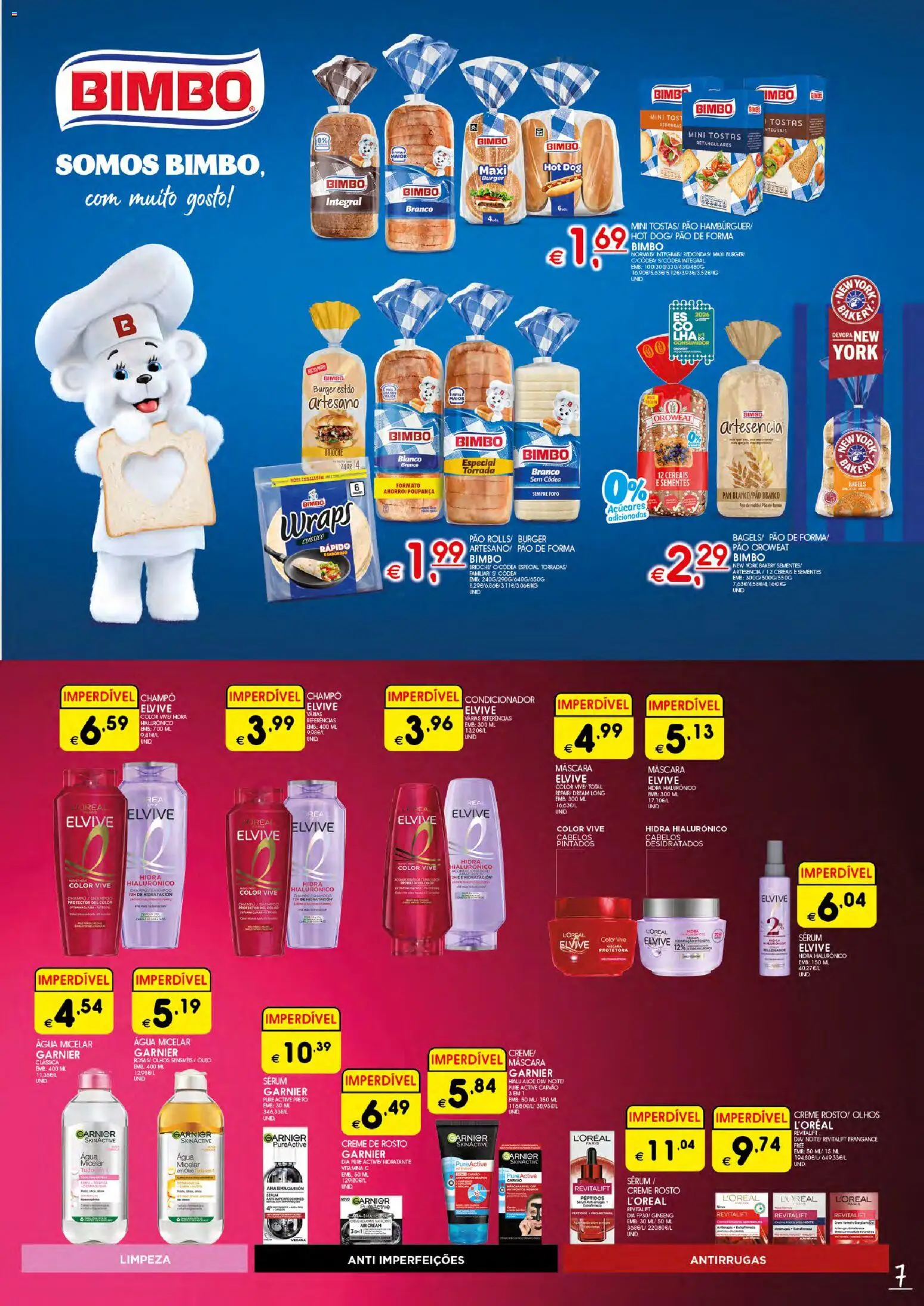 Meu Super folheto │ válido de 22.01.2026 | Página: 7 | Produtos: Água micelar, Pão, Vitamina c, Cereais