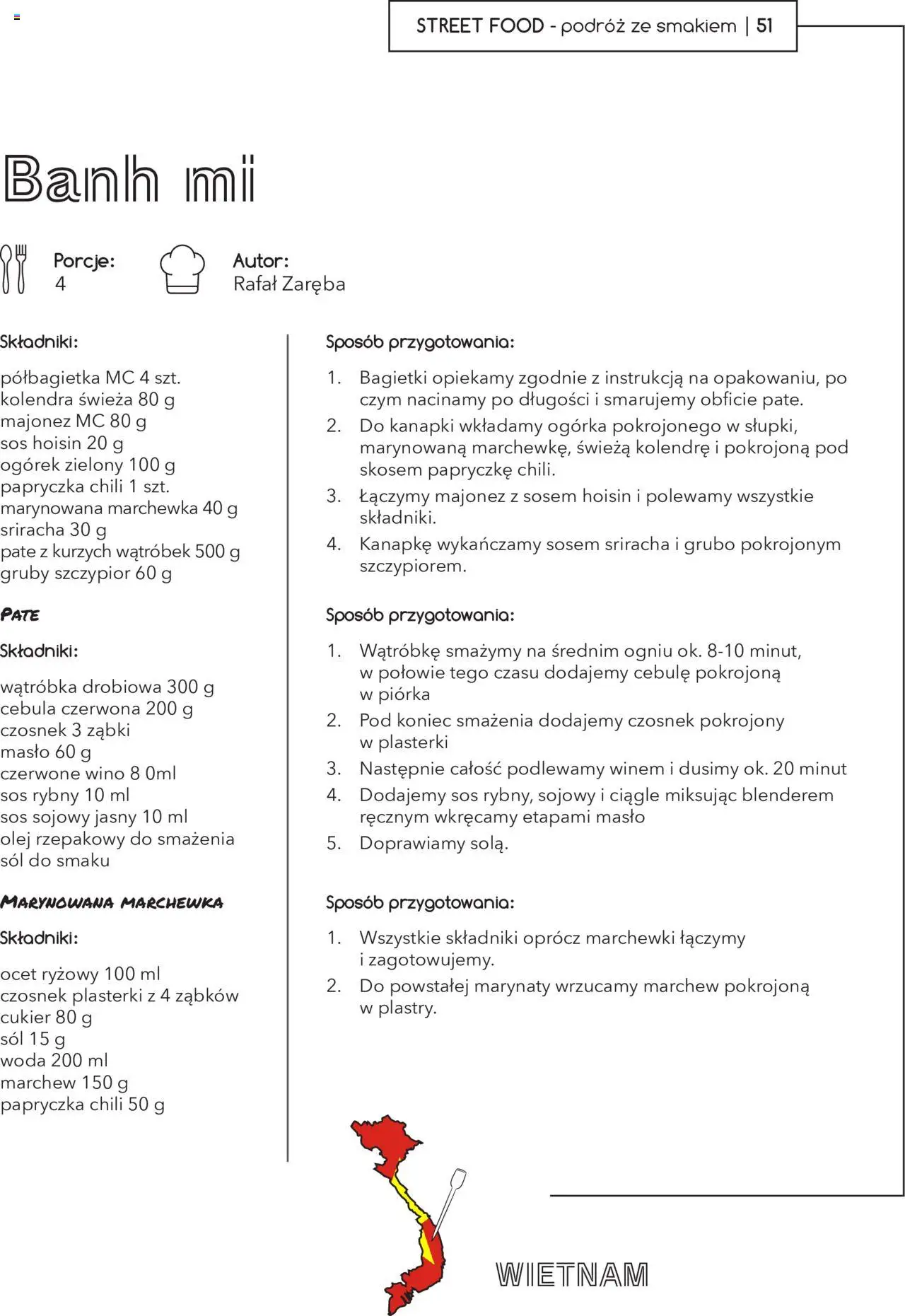Makro Gazetka Street food podróże ze smakiem od 01.01.2024 | Strona: 51 | Produkty: Czosnek, Masło, Marchewka, Sól