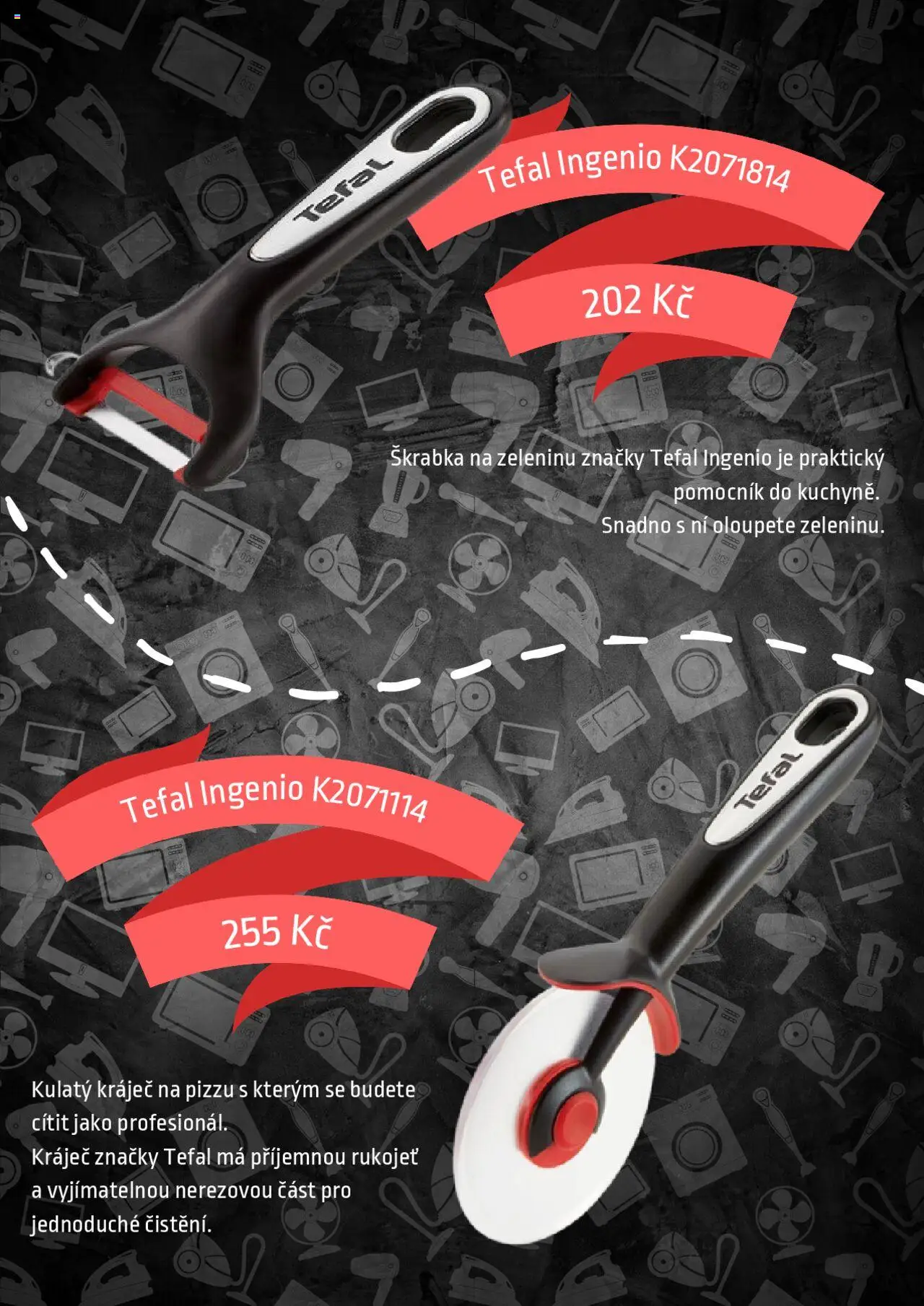 Elektro Oáza nabídka od 15.08.2025 | Strana: 4 | Produkty: Škrabka, Kráječ, Tefal