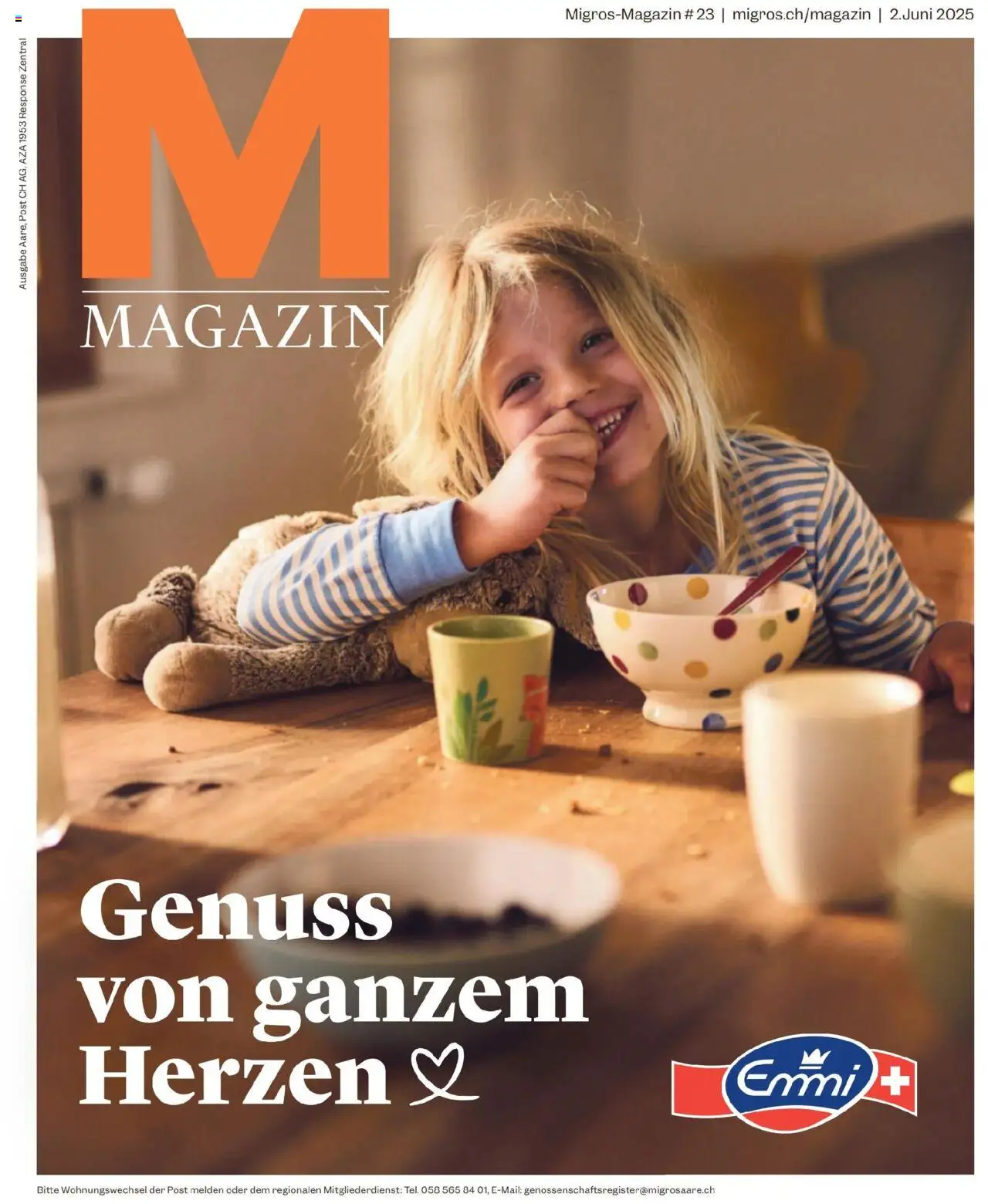 Migros Magazin ab 03.06.2025 | Seite: 1