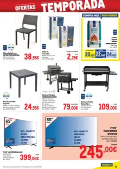Makro -  Precios Sur II │ válido desde el 07.07.2025 | Página: 31 | Productos: Televisión, USB, Barbacoa, Mesa