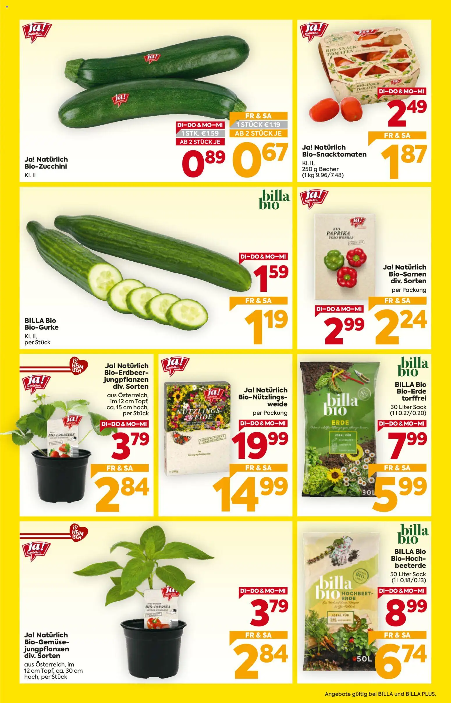 Billa Flugblatt - Kärnten gültig ab 07.04.2026 | Seite: 3 | Produkte: Tomaten