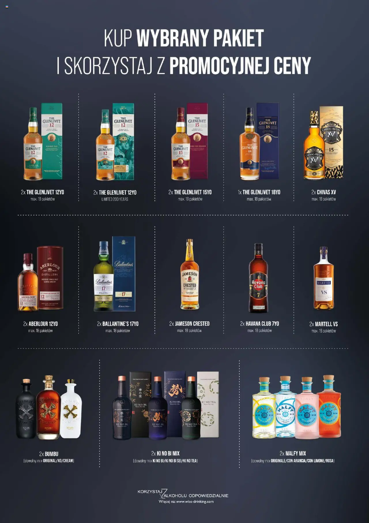 Eurocash Gazetka - Katalog Alkoholowy od 01.06.2025 | Strona: 23 | Produkty: Chivas Regal, Bumbu Rum, Gin, Whisky