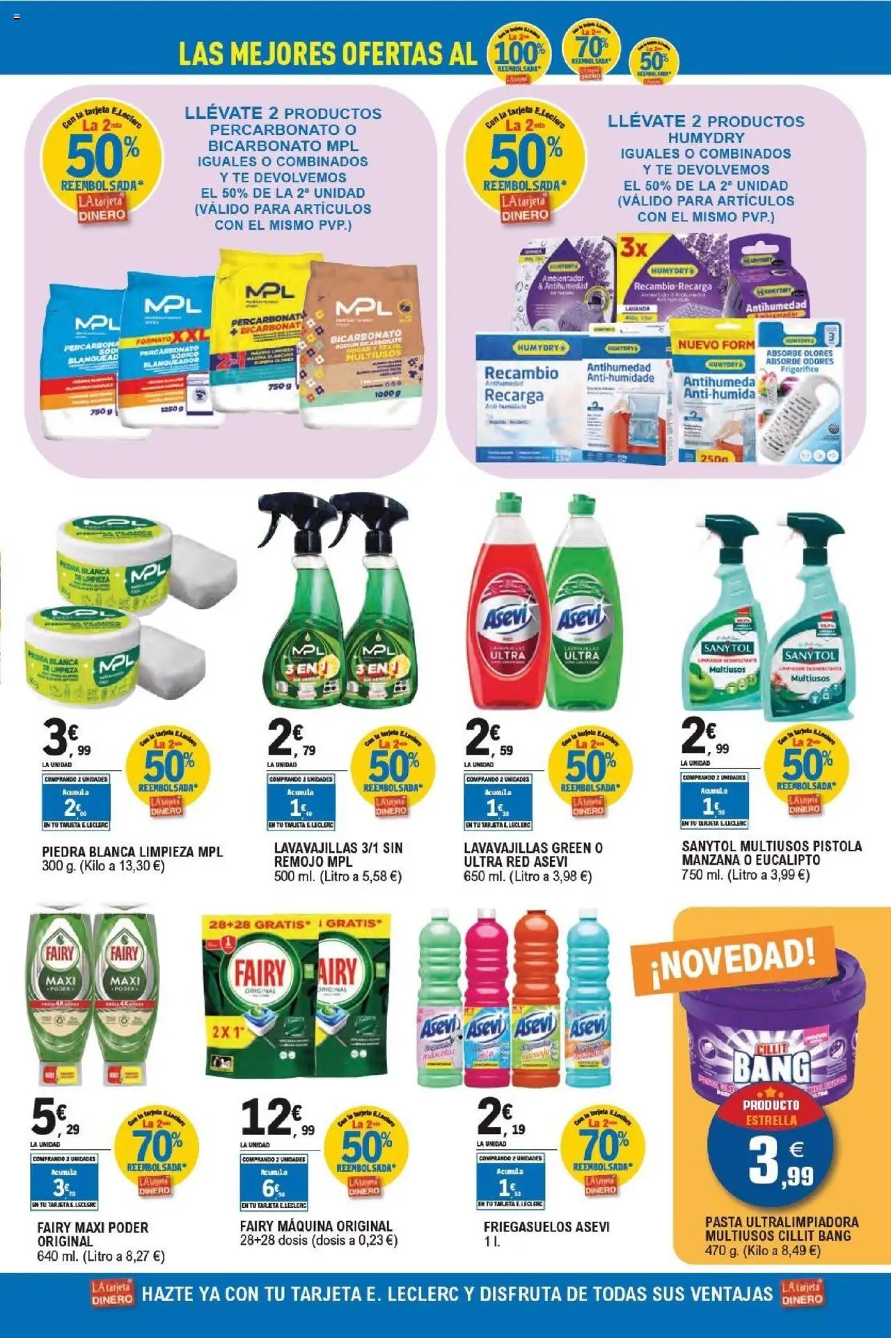 E.Leclerc folleto │ válido desde el 22.10.2025 | Página: 25 | Productos: Pasta, Manzana, Té, Lavavajillas