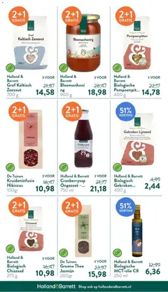 Holland & Barrett - Folder - Voorbeeld van een folder van Holland & Barrett, geldig van 03.11.2025 | Pagina: 29 | Producten: Thee, Zeezout