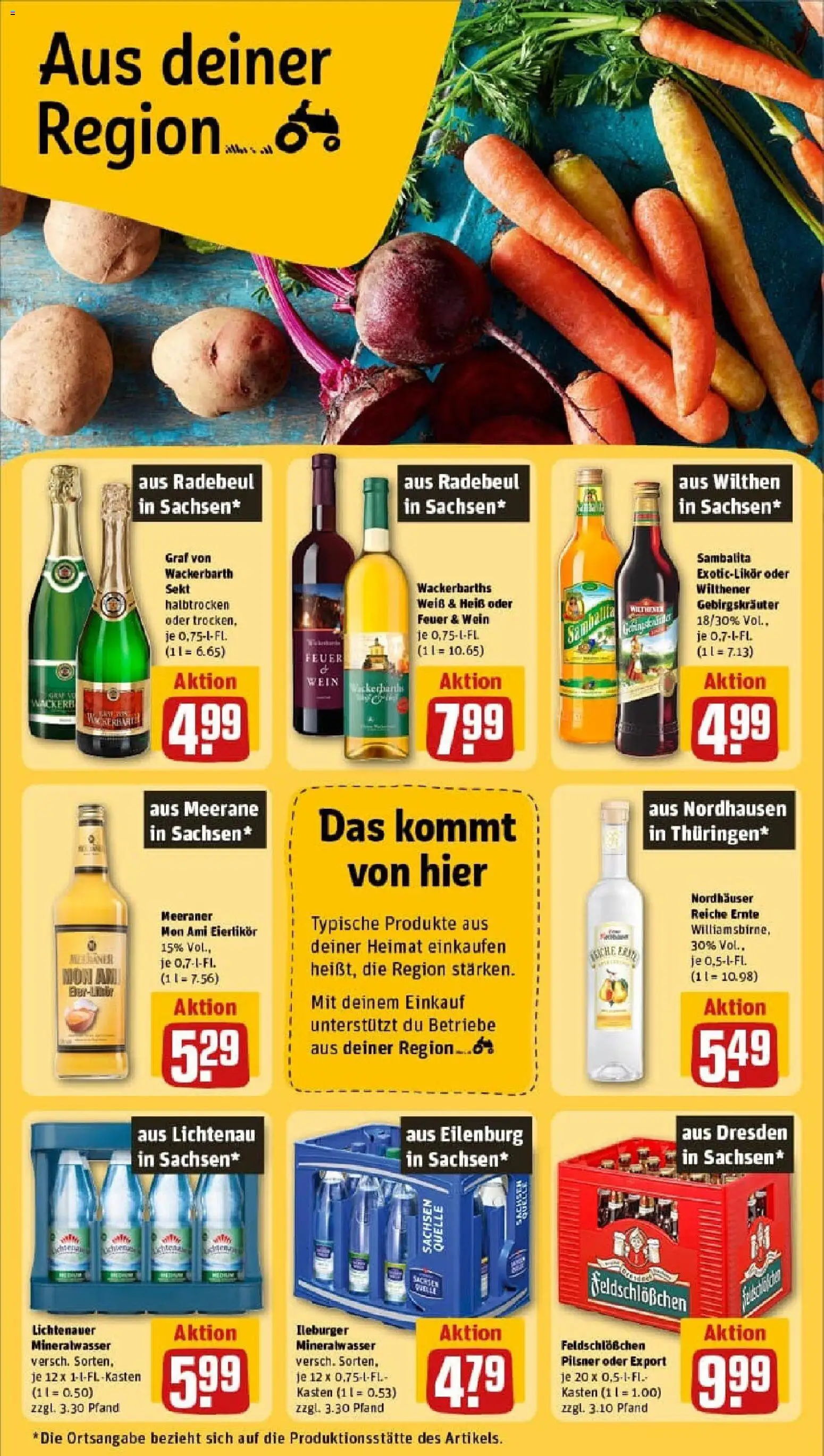 Rewe prospekt Dresden / Leuben	 – gültig ab 26.10.2025 | Seite: 26 | Produkte: Wilthener, Sekt, Wilthener gebirgskrauter, Mineralwasser