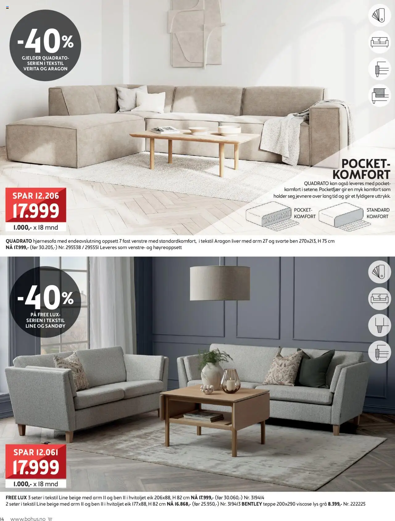 {H1} | Side: 14 | Produkter: Lys, Teppe