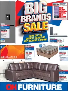 OK Furniture specials catalogue – valid from 16.03.2026