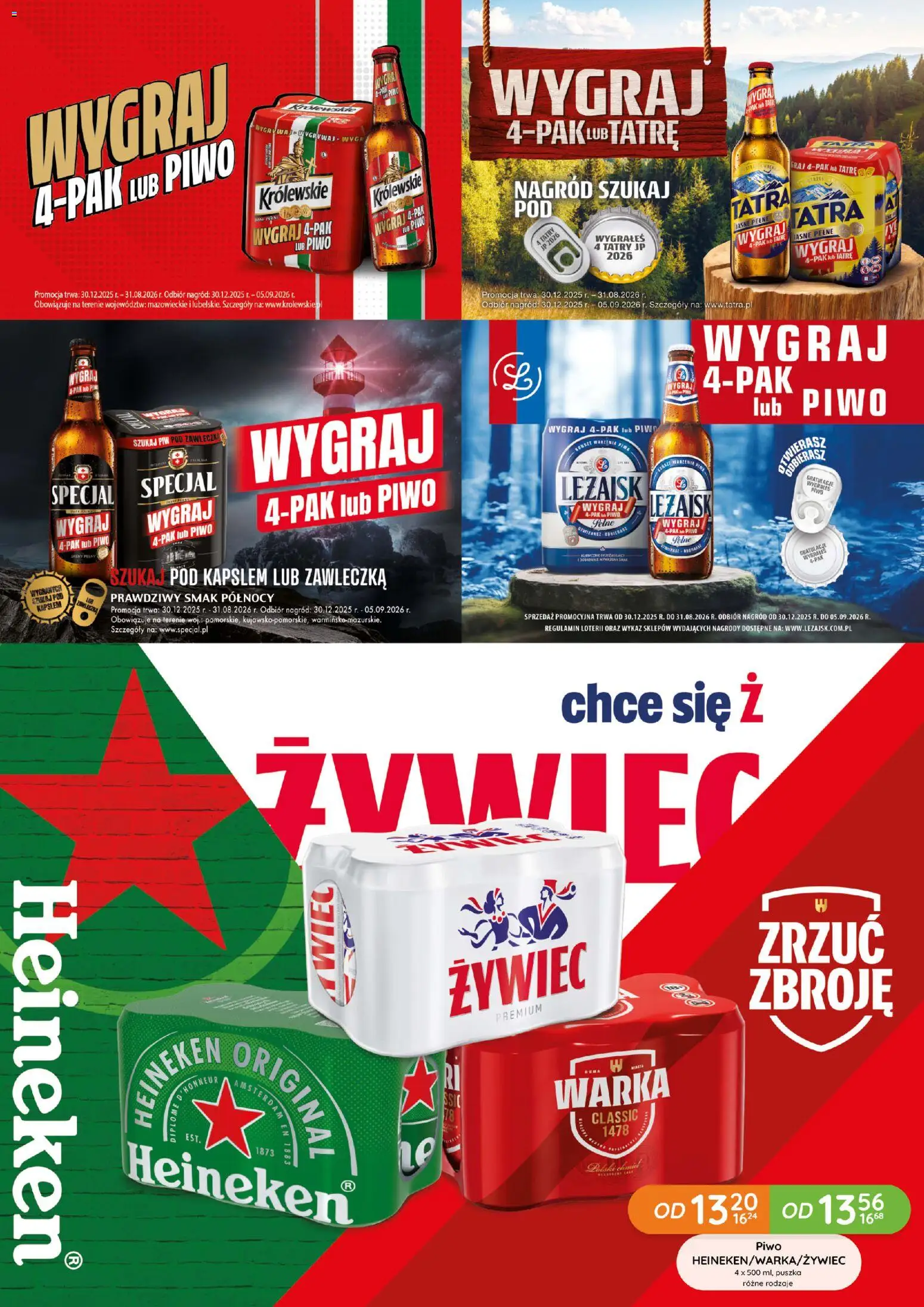 Eurocash Gazetka - Katalog Alkoholowy od 01.01.2026 | Strona: 69 | Produkty: Warka, Piwo