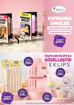 01.04.2026 tarihinden itibaren geçerli olan Gratis kataloğu önizlemesi | Sayfa: 25 | Ürünler: Fırça, Makyaj