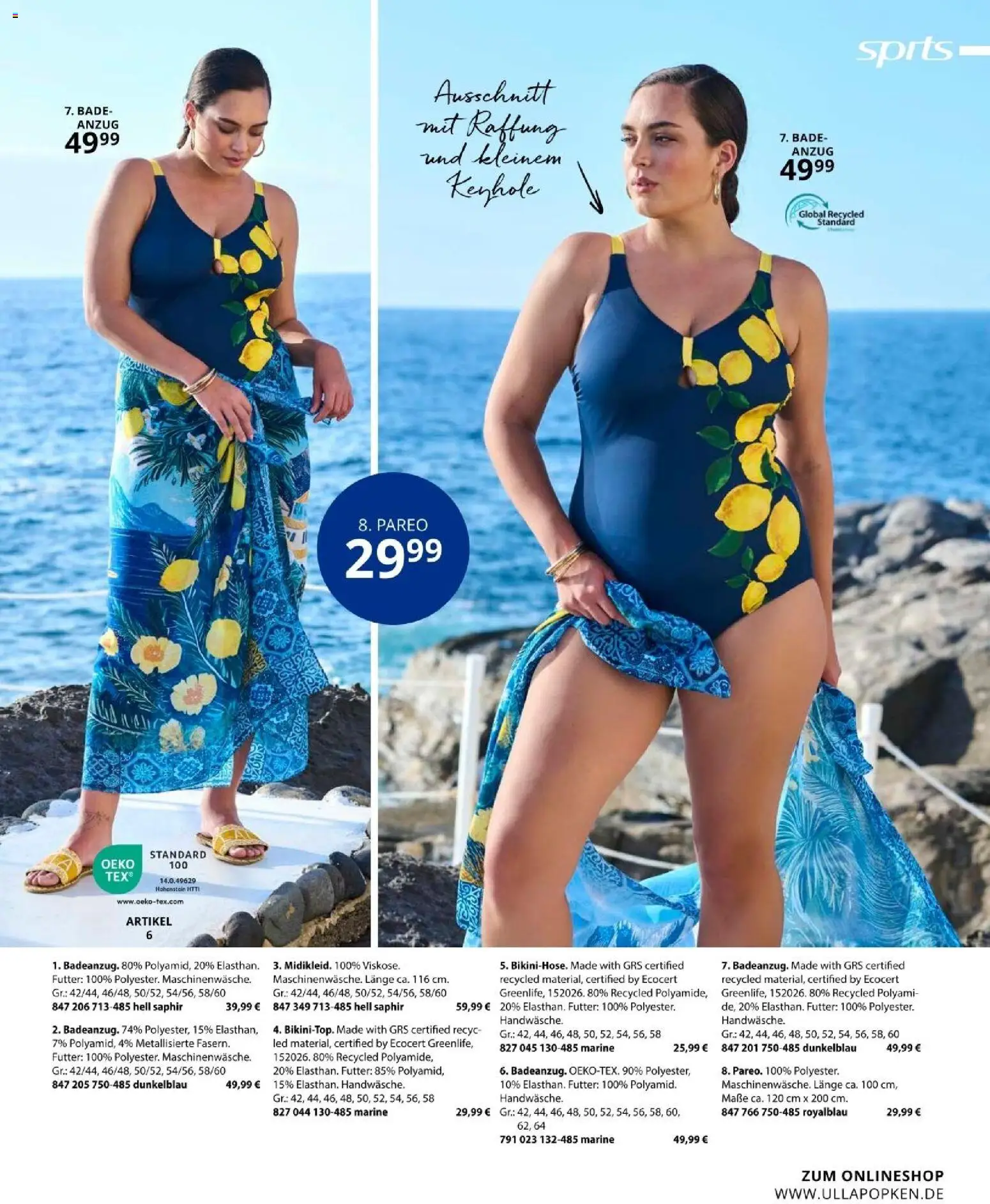 Ulla Popken akciós ujság - amely érvényes a következő dátumtól: 01.05.2026 | Oldal: 159