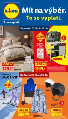 Náhled letáku Lidl leták - Spotřební zboží od 20.10.2025