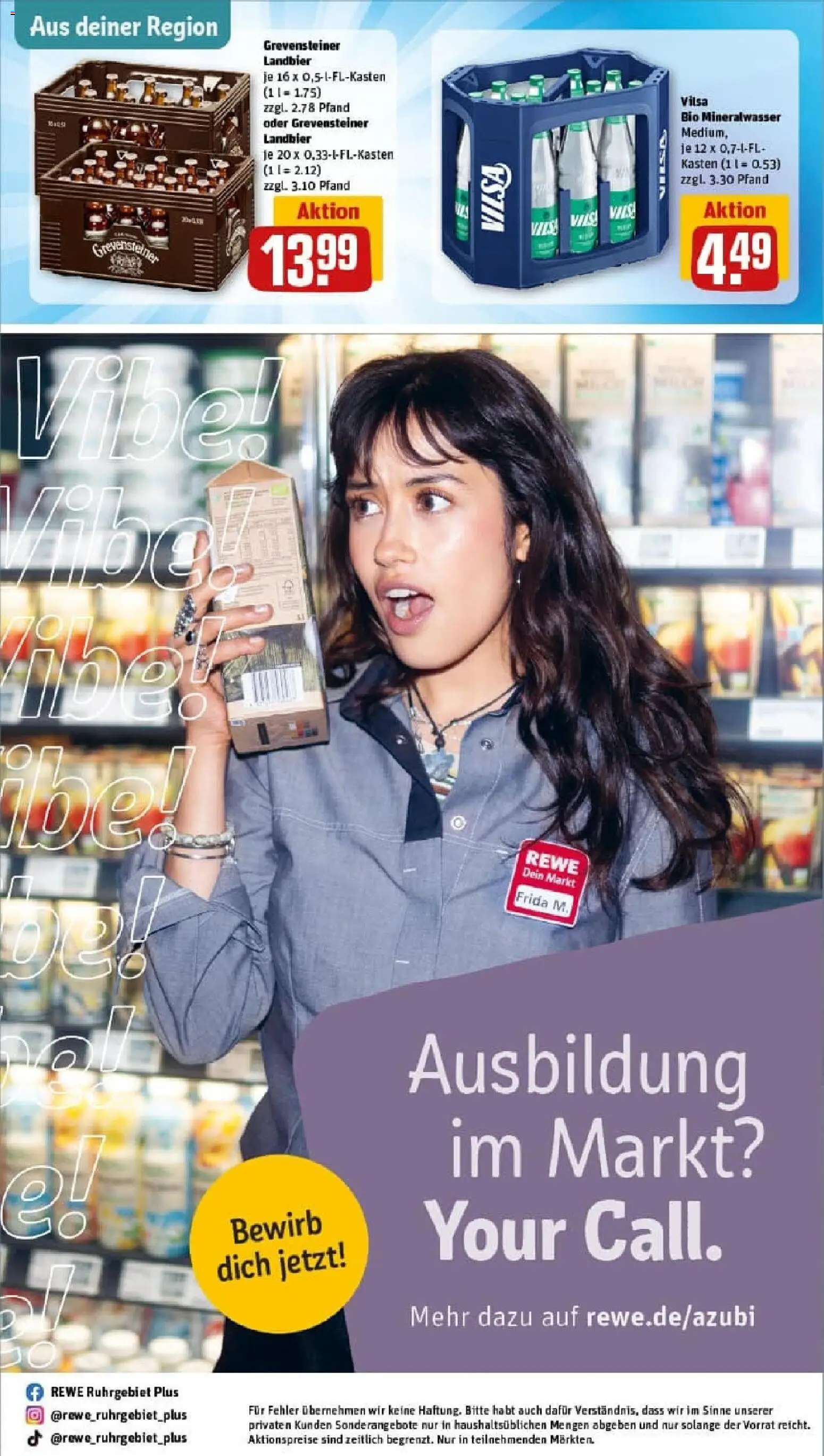 Rewe prospekt Bocholt	 – gültig ab 26.10.2025 | Seite: 35 | Produkte: Mineralwasser