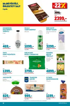 Metro akciós ujság - amely érvényes a következő dátumtól: 01.06.2025 | Oldal: 16 | Termékek: Szendvicskenyér, Kenyér, Pizza, Vegán