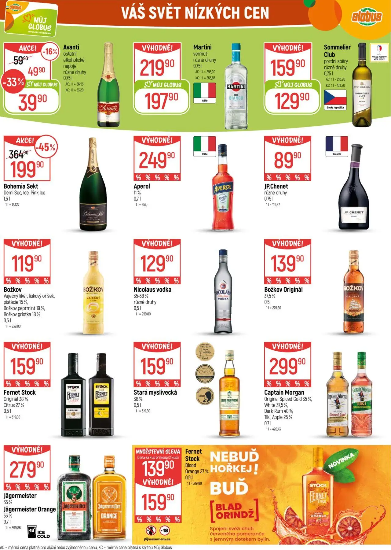 Globus leták - Chomutov od 15.10.2025 | Strana: 30 | Produkty: Bohemia sekt, Víno, Božkov, Božkov Peprmint