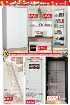 29.11.2025 tarihinden itibaren geçerli olan Bauhaus kataloğu önizlemesi | Sayfa: 23 | Ürünler: Kitaplık, Gardrop, Çalışma masası, Kasa