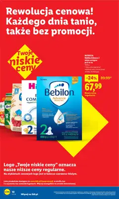 Pogląd oferty "Bebilon Advance 2 mleko następne po 6 m-cu, mleko następne po 6 m-cu 1000 g" - ważna od 01.04.2026 | Strona: 10 | Produkty: Mleko
