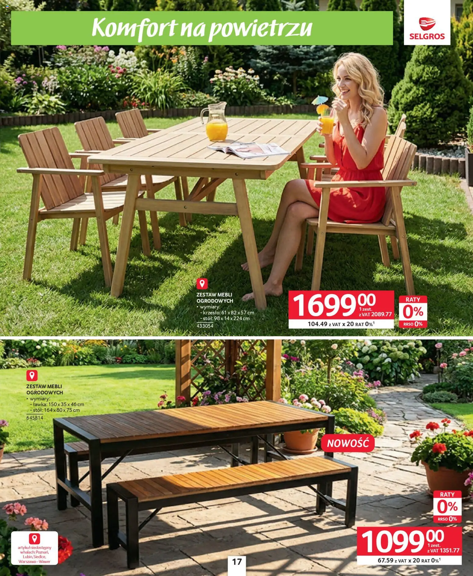 Selgros cash&carry gazetka - Grillowanie od 23.04.2026 | Strona: 29 | Produkty: Stół, Krzesło