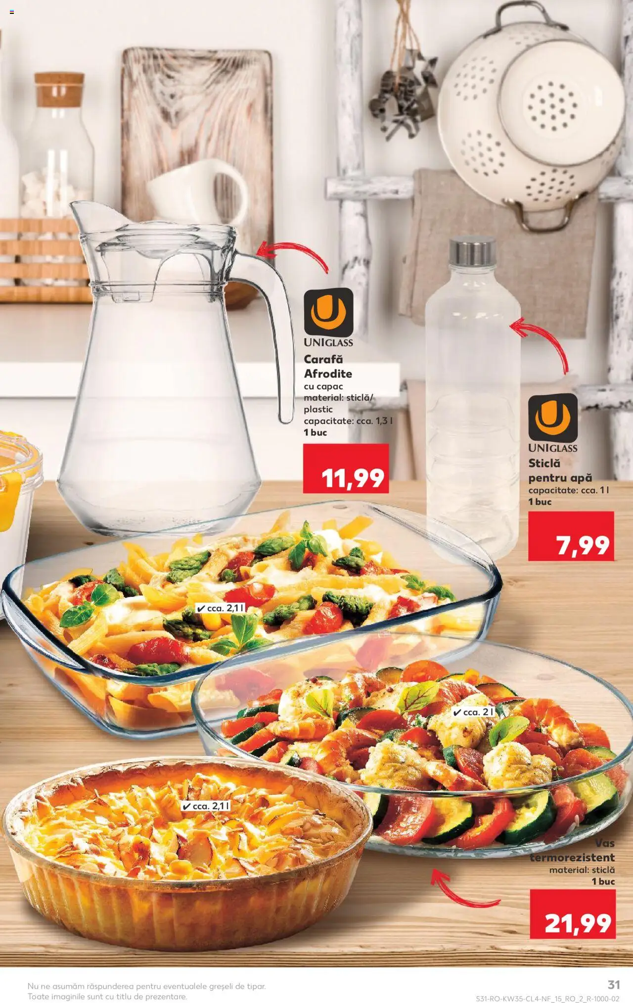 Catalog Kaufland - București – valabil de la 27.08.2025 | Pagină: 31 | Produse: Carafă, Apă