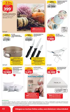 Auchan Akciós újság - amely érvényes a következő dátumtól: 16.10.2025 | Oldal: 48