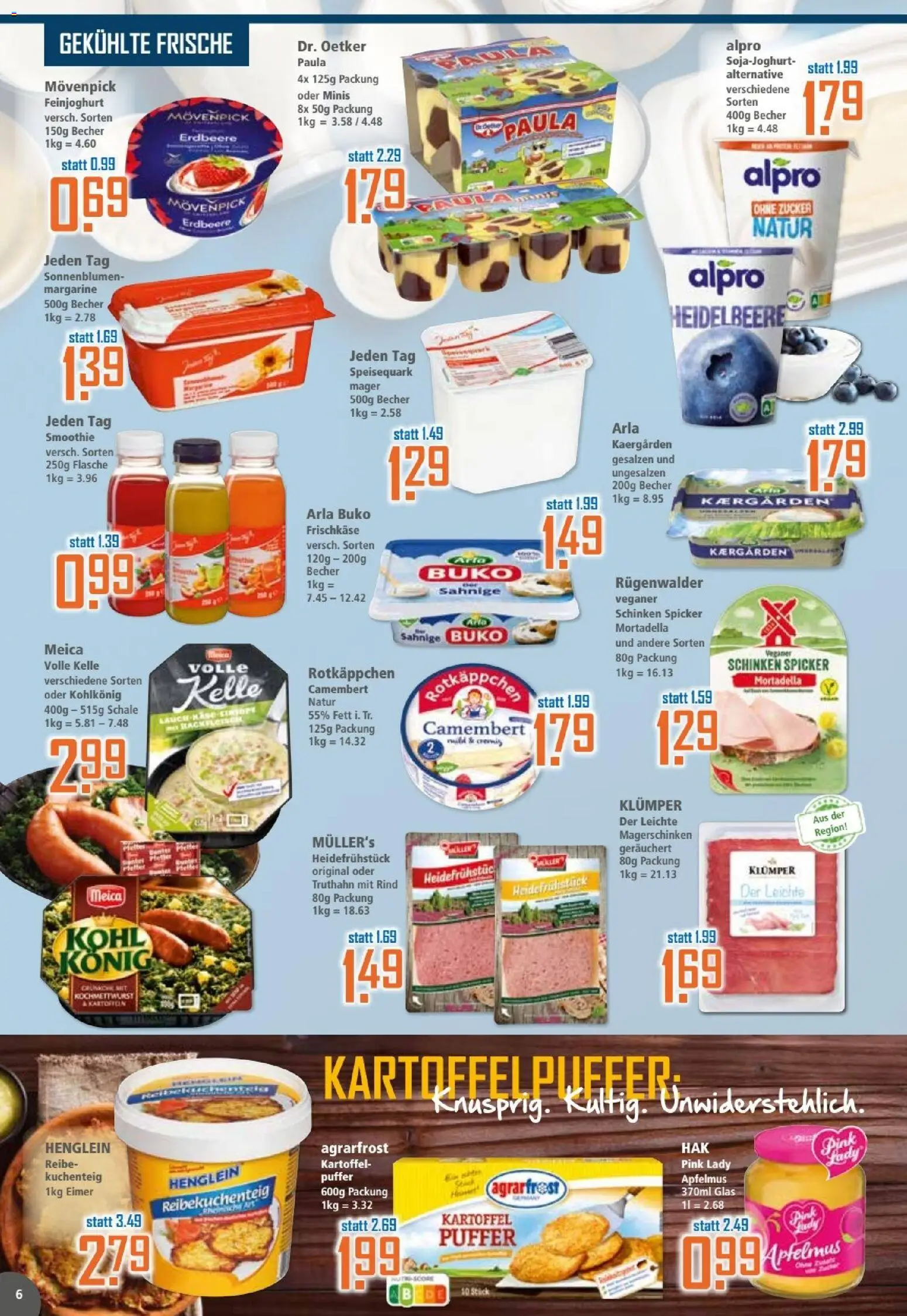 Klaas & Kock Prospekt – gültig ab 05.01.2026 | Seite: 6 | Produkte: Meica, Alpro, Zucker, Rotkäppchen