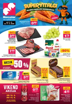 Mercator katalog akcije – veljaven od 11.09.2025