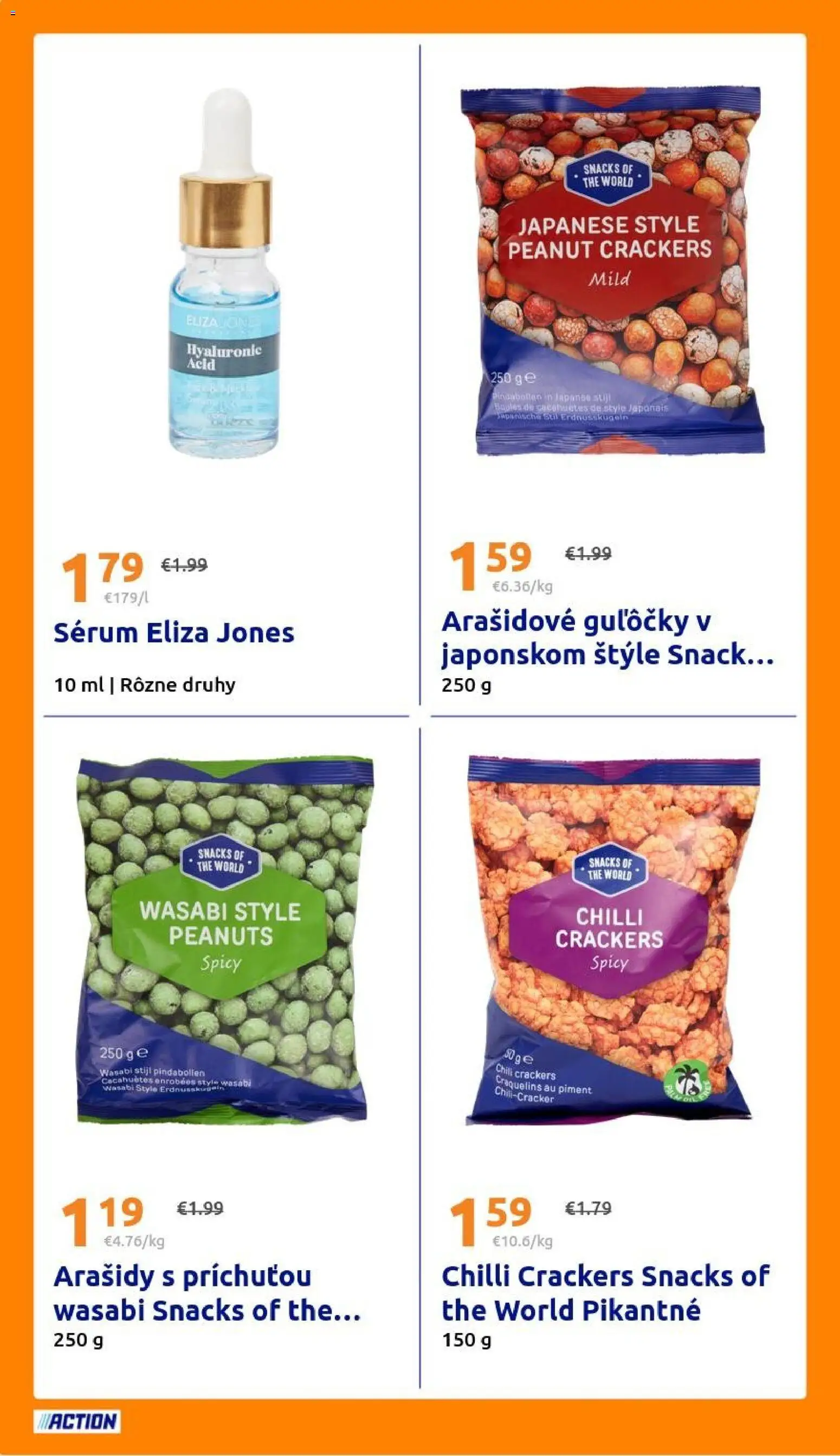 Nové Action akcie – leták je platný od 05.11.2025 | Strana: 22 | Produkty: Chilli, Arašidy