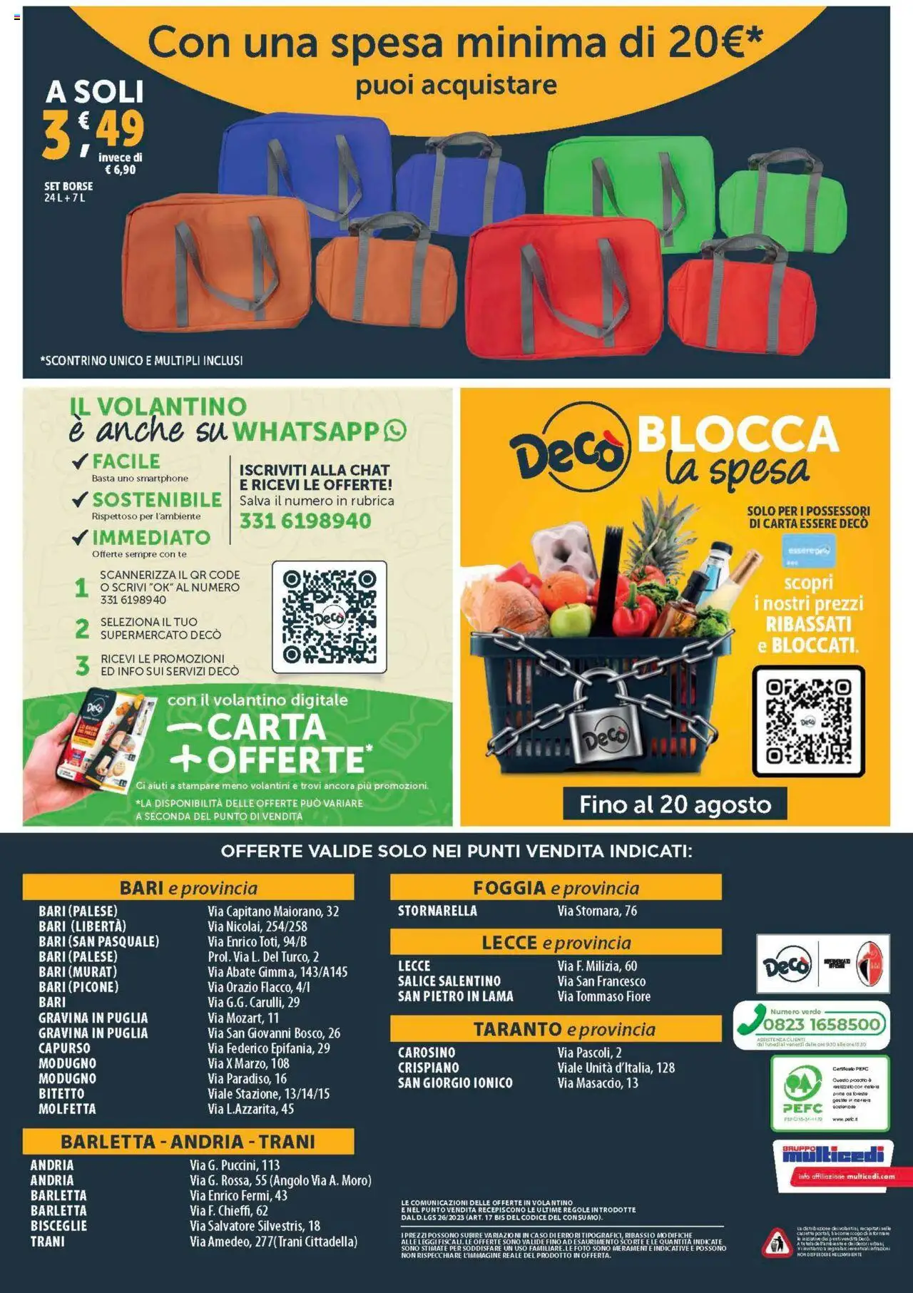 Volantino Decò del 08.08.2025 | Pagina: 16 | Prodotti: Tè, Smartphone