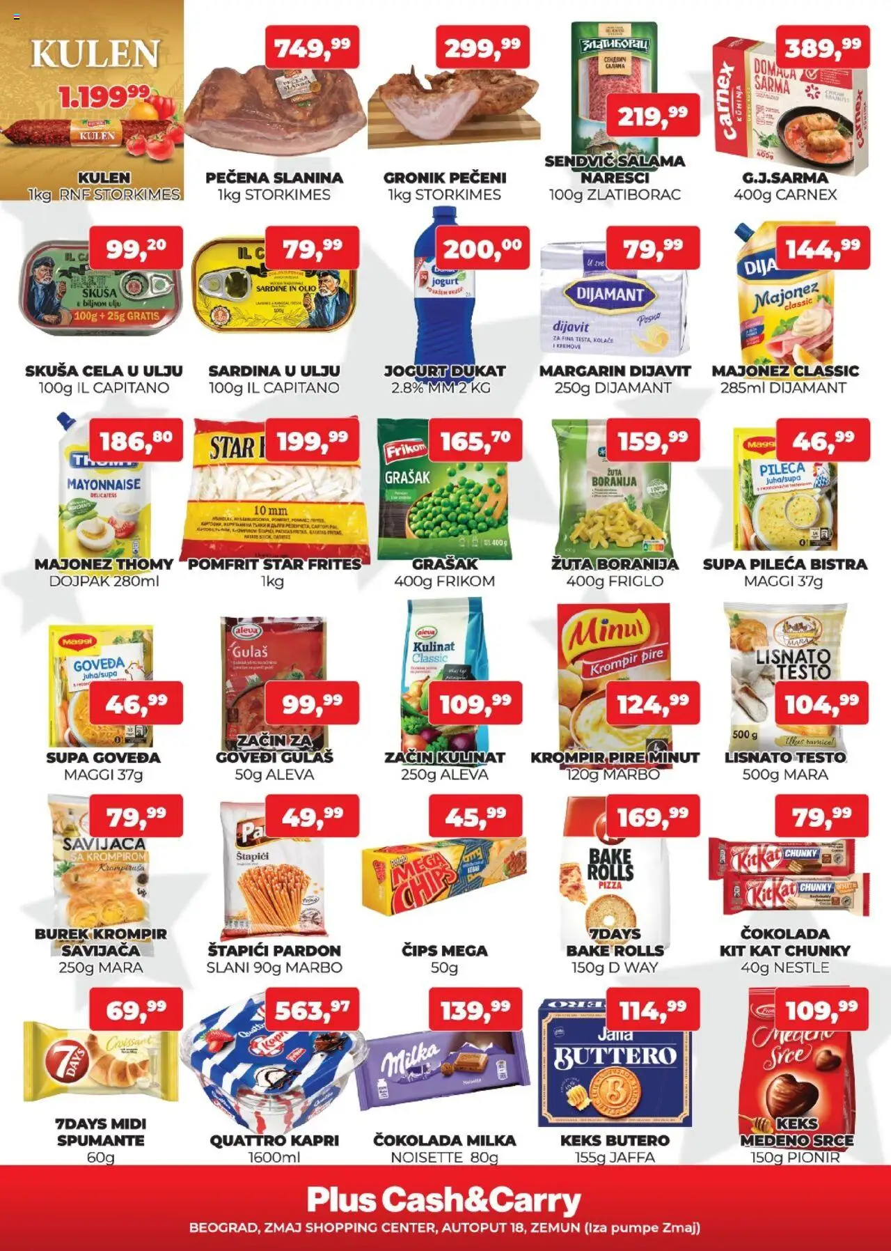 Plus Cash & Carry katalog - važi od 26.09.2025 | Strana: 2 | Proizvode: Boranija, 7days, Pomfrit, Jogurt