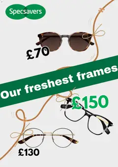 Preview of Specsavers - Offers valid from 10.11.2025