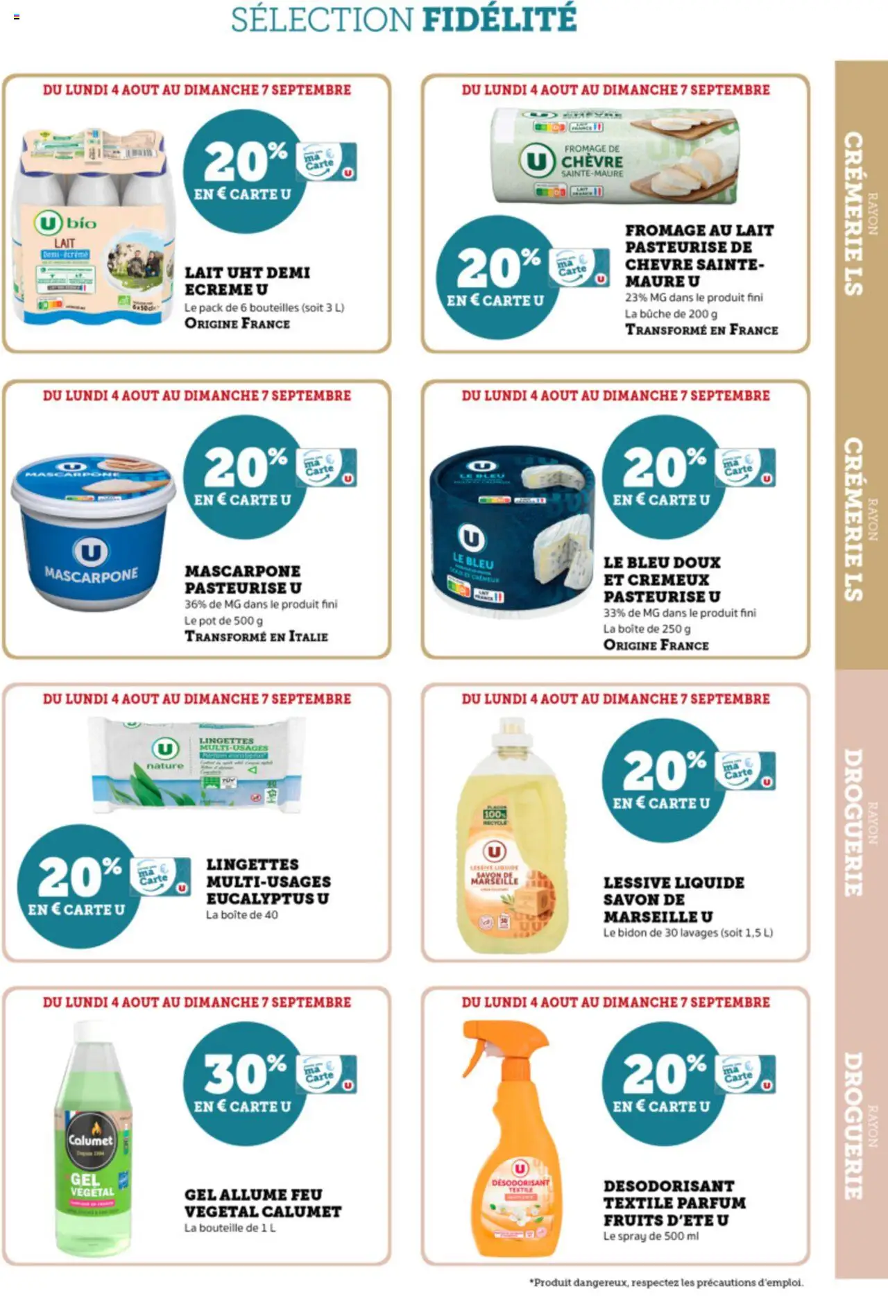  | Page: 9 | Produits: Allume feu, Parfum, Désodorisant, Lessive Liquide