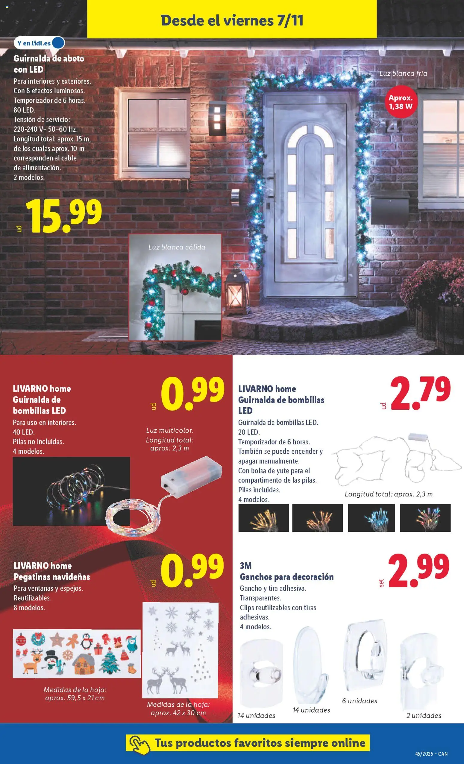 Lidl - Canarias  │ válido desde el 03.11.2025 | Página: 19 | Productos: Cable, Bolsa