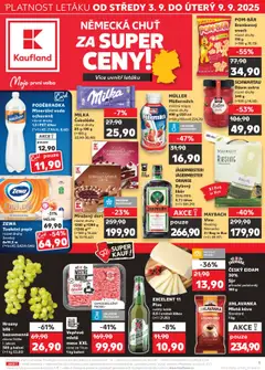 Náhled letáku Kaufland leták od 03.09.2025