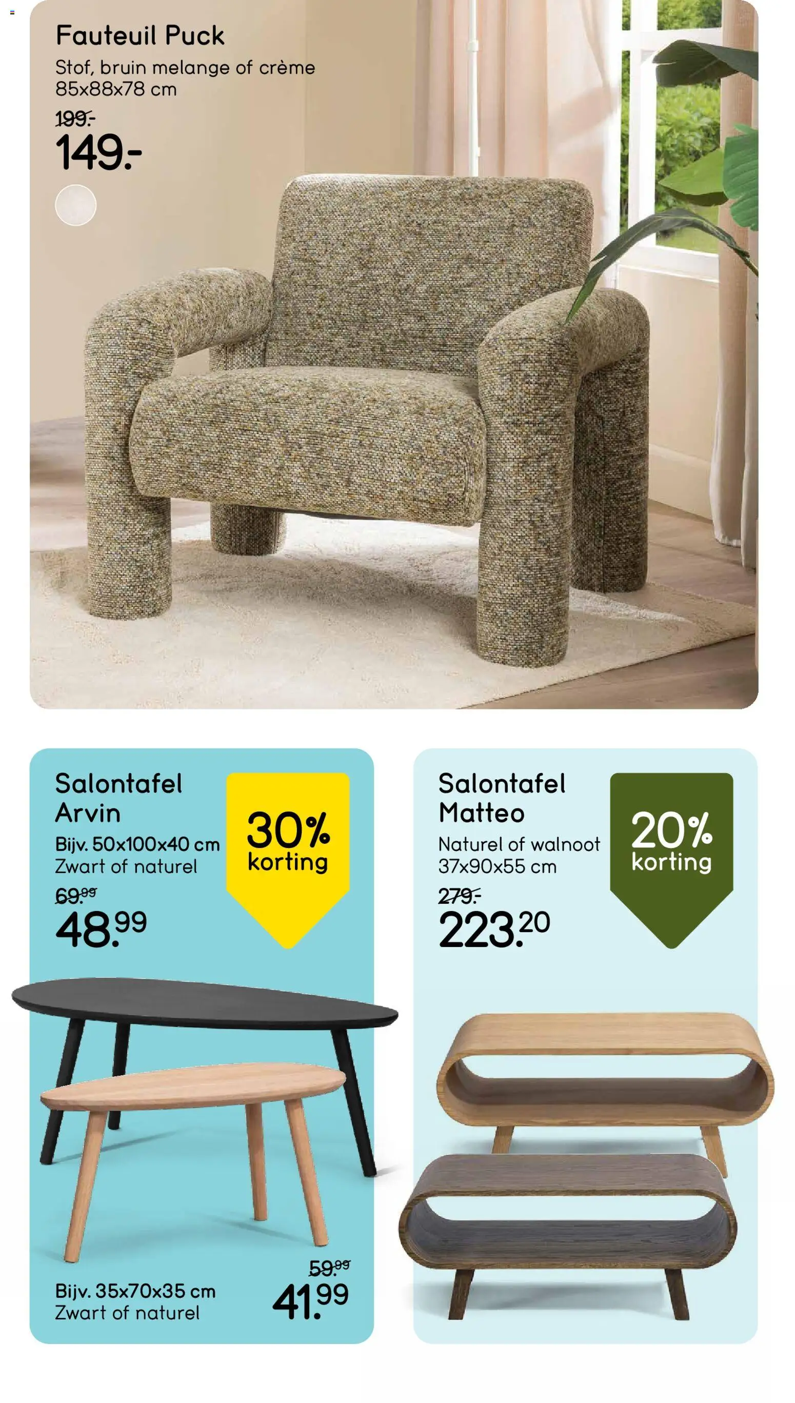 {H1} | Pagina: 5 | Producten: Fauteuil, Crème