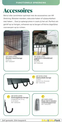 Brico - Onze opbergingcatalogus - Voorbeeld van een folder van Brico, geldig van 20.02.2026 | Pagina: 8 | Producten: Schoenen, Haken, Mand